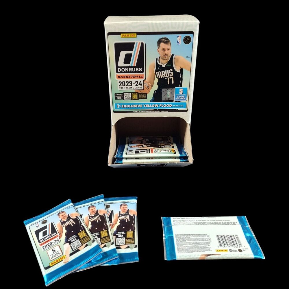 2023-24 Donruss NBA Basketball 5 Card Pack One Exclusive Per Pack Chase